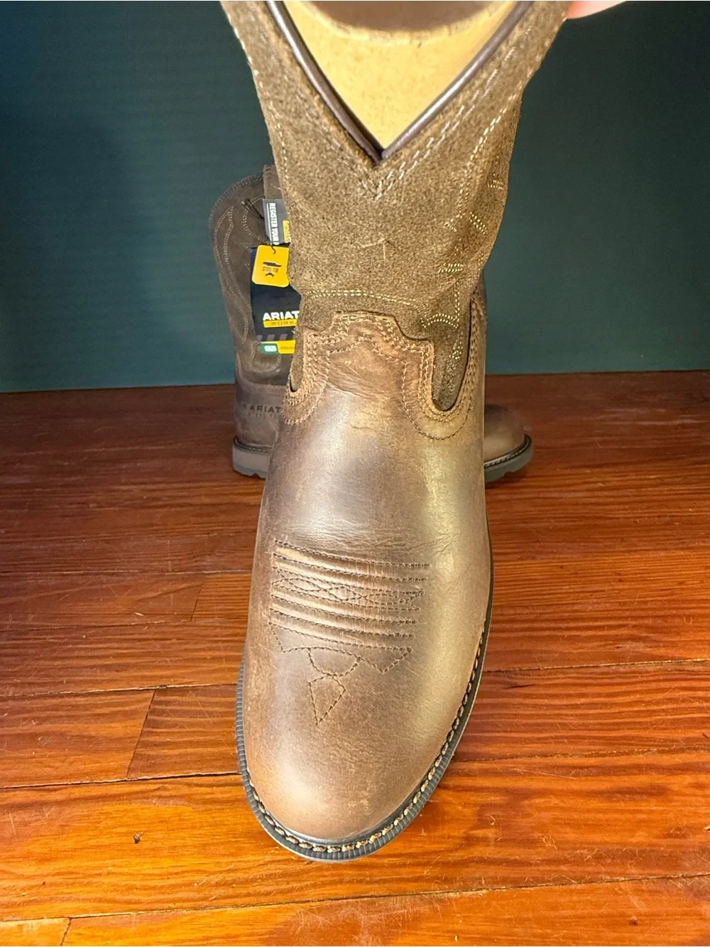 Ariat Steel-toed Groundbreaker Work Boot